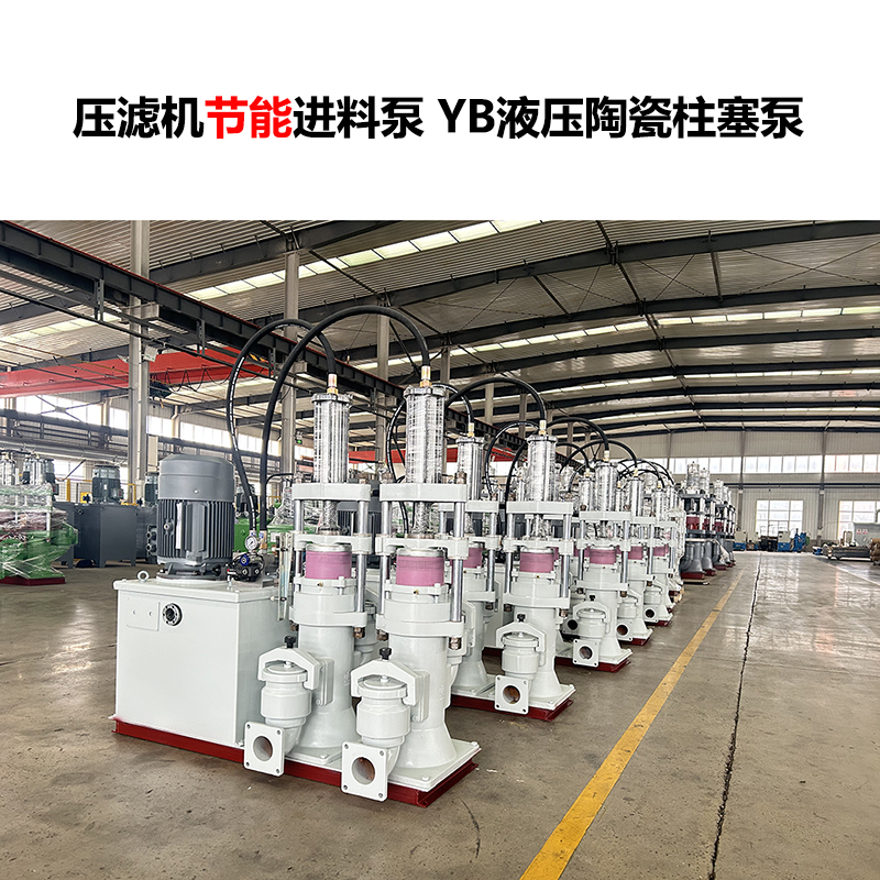 污水處理廠500平方壓濾機進料泵多大？