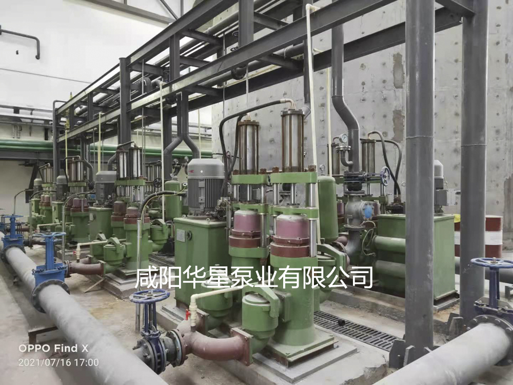 節(jié)能型陶瓷柱塞泵在洗煤廠使用現場